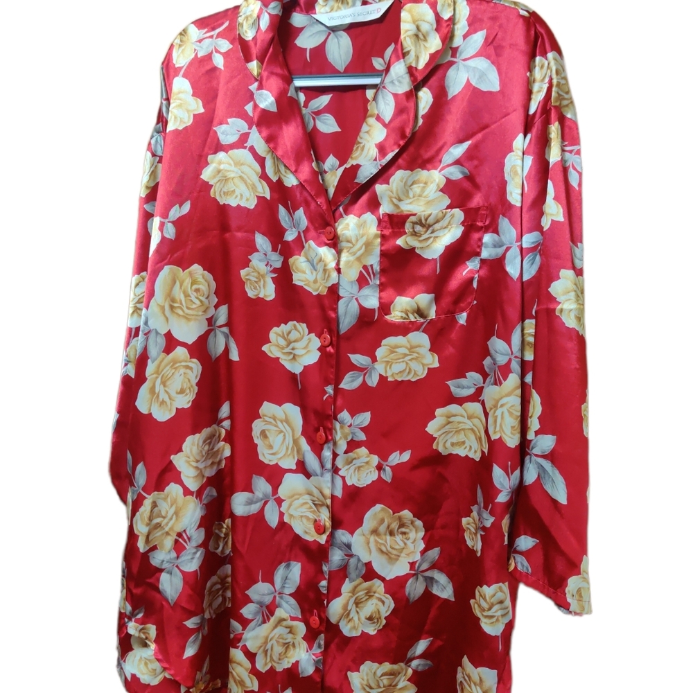 Victoria secret button up nightgown